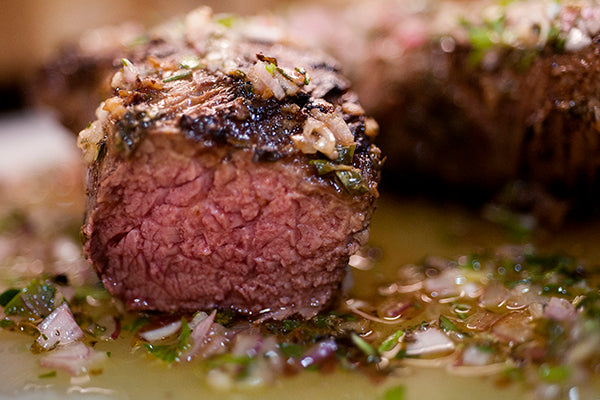 Grass Fed Top Sirloin With Herb Marinade Recipe